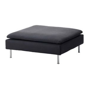 Soderhamn ikea ottoman cover grey
